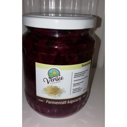 Fermentált vörös káposzta - 720ml