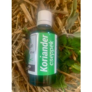 Korriander cseppek – 50ml