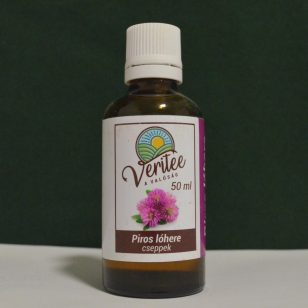 Piros lóhere cseppek – 50ml