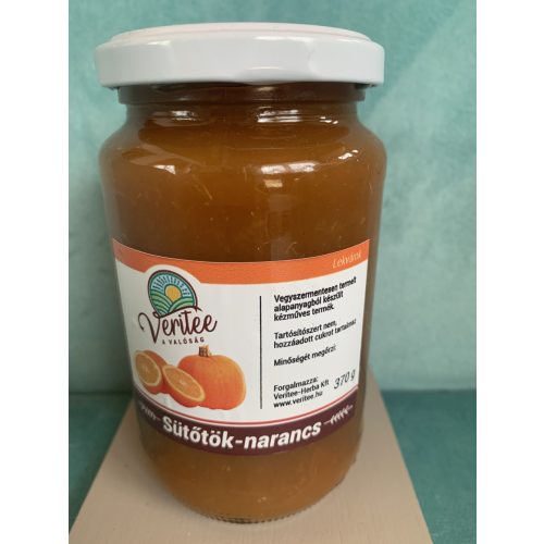 Sütőtök-narancsos lekvár – 370g