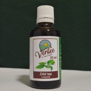 Zöld tea cseppek – 50ml